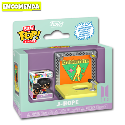 PRÉ-VENDA: Funko Pop! Bitty Pop! Stages BTS Dynamite - J-Hope
