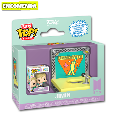 PRÉ-VENDA: Funko Pop! Bitty Pop! Stages BTS Dynamite - Jimin