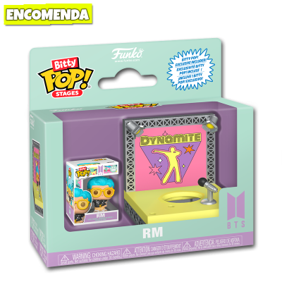 PRÉ-VENDA: Funko Pop! Bitty Pop! Stages BTS Dynamite - RM