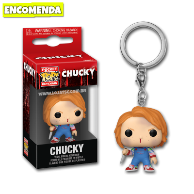 PRÉ-VENDA: Funko Pop! Chaveiro - Chucky with Knife