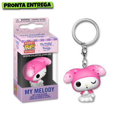 Funko Pop! Chaveiro Hello Kitty Kuromi 20th Anniversary - My Melody
