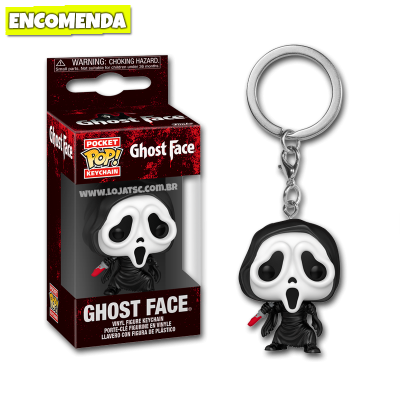PRÉ-VENDA: Funko Pop! Chaveiro Scream - Ghost Face with Knife