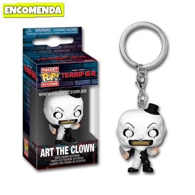 PRÉ-VENDA: Funko Pop! Chaveiro Terrifier - Art the Clown