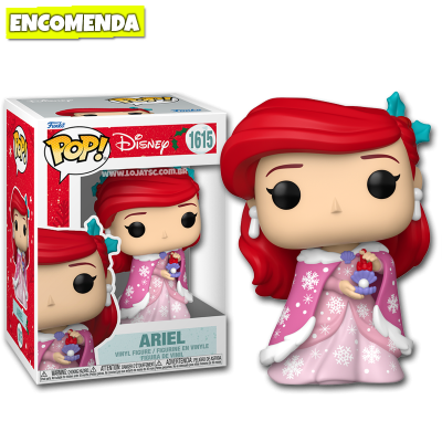 PRÉ-VENDA: Funko Pop! Disney Princess Holiday - Ariel 1615
