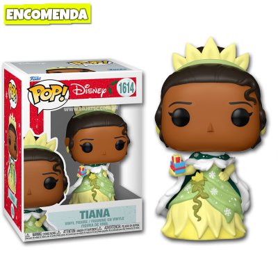 PRÉ-VENDA: Funko Pop! Disney Princess Holiday - Tiana 1614