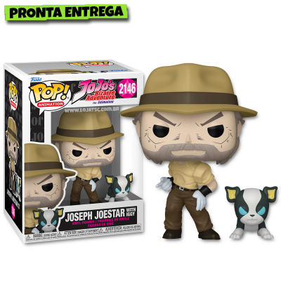 Funko Pop! JoJo's Bizarre Adventure - Joseph Joestar with Iggy 2146
