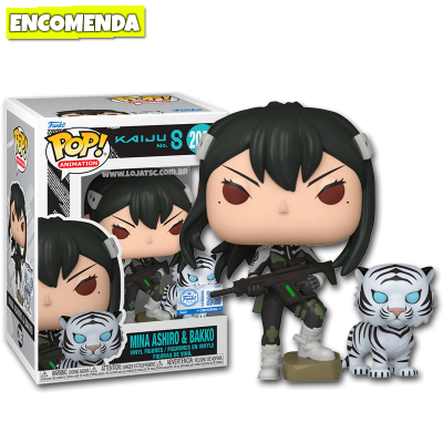 PRÉ-VENDA: Funko Pop! Kaiju No. 8 - Mina Ashiro & Bakko 2085