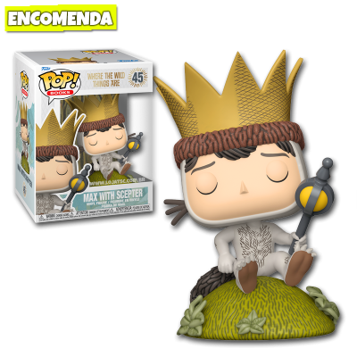 PRÉ-VENDA: Funko Pop! Premium Where The Wild Things Are - Max with Scepter 45
