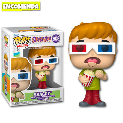 PRÉ-VENDA: Funko Pop! Scooby-Doo - Shaggy with 3D Glasses 2039