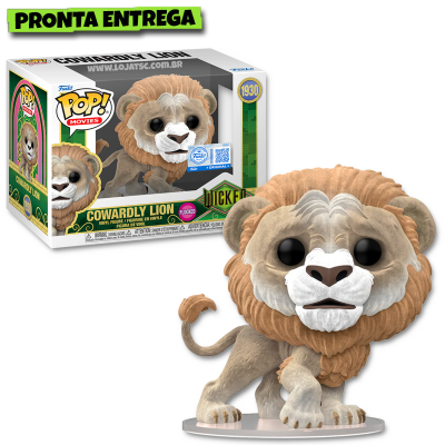 Funko Pop! Wicked - Cowardly Lion 1930 Flocked