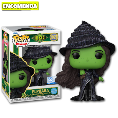 PRÉ-VENDA: Funko Pop! Wicked - Elphaba 1925 Glitter