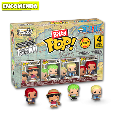 PRÉ-VENDA: Bitty Pop! One Piece 4-Pack Series 1