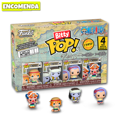 PRÉ-VENDA: Bitty Pop! One Piece 4-Pack Series 2