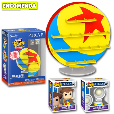 PRÉ-VENDA: Funko Bitty Pop! Display: Disney - Pixar Ball