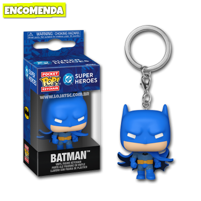 PRÉ-VENDA: Funko Pop! Chaveiro DC Comics Batman