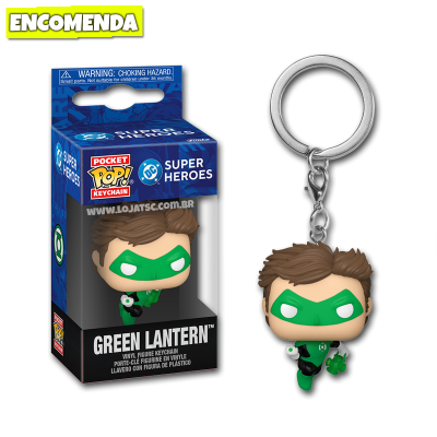 PRÉ-VENDA: Funko Pop! Chaveiro DC Comics Green Lantern