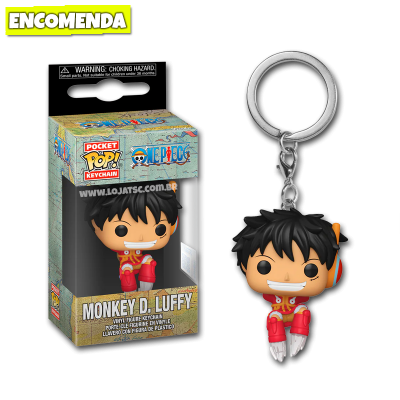 PRÉ-VENDA: Funko Pop! Chaveiro One Piece - Monkey D. Luffy (Egghead Arc)