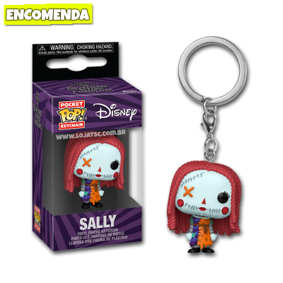 PRÉ-VENDA: Funko Pop! Chaveiro The Nightmare Before Christmas Patchwork - Sally