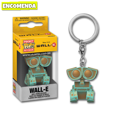 Funko Pop! Chaveiro Wall-E Patina
