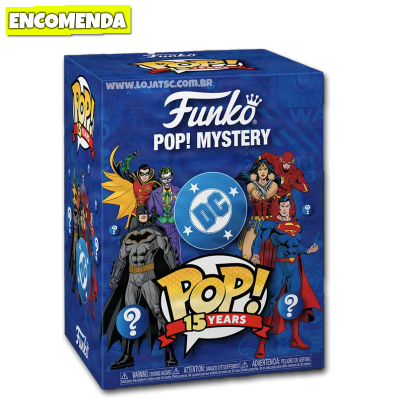 PRÉ-VENDA: Funko Pop! DC 15 Years - Pop! Mystery NYCC 2025