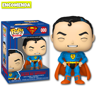 PRÉ-VENDA: Funko Pop! DC Comics Shield Through the Ages - Golden Age Superman 000
