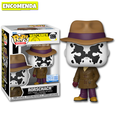 PRÉ-VENDA: Funko Pop! DC Comics Watchmen - Rorschach 1896