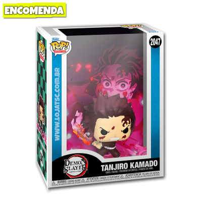 PRÉ-VENDA: Funko Pop! Display Demon Slayer - Tanjiro Kamado 2047
