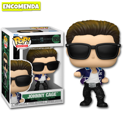 PRÉ-VENDA: Funko Pop! Games Mortal Kombat II - Johnny Cage 1958