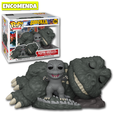 PRÉ-VENDA: Funko Pop! Godzilla - Sleeping Godzilla with Minizilla 1954