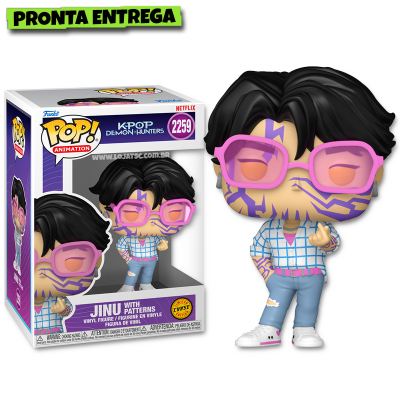 Funko Pop! Guerreiras do K-Pop Huntrix Demon Hunters - Jinu with Patterns 2259 CHASE