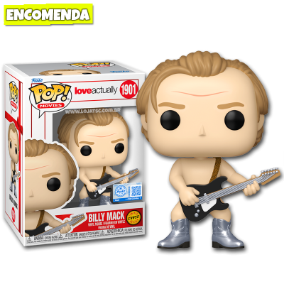 PRÉ-VENDA: Funko Pop! Love Actually - Billy Mack 1901 CHASE