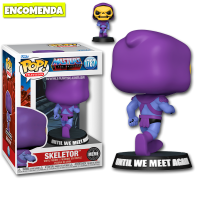PRÉ-VENDA: Funko Pop! Meme Masters of the Universe – Skeletor​ 1787