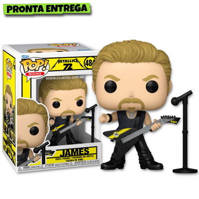 Funko Pop! Metallica (72 Seasons) - James 484