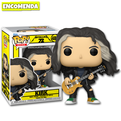 PRÉ-VENDA: Funko Pop! Metallica (72 Seasons) - Kirk 486