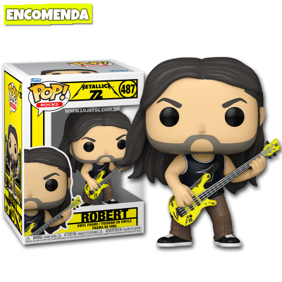 PRÉ-VENDA: Funko Pop! Metallica (72 Seasons) - Robert 487
