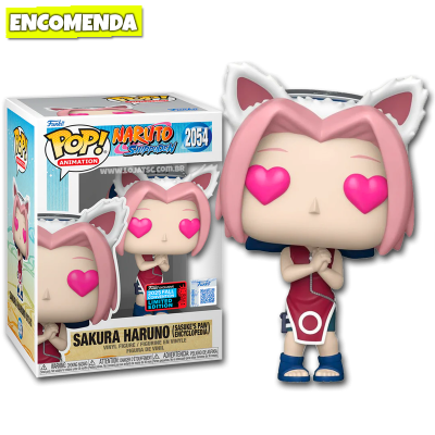 PRÉ-VENDA: Funko Pop! Naruto Shippuden - Sakura Haruno (Sasuke’s Paw Encyclopedia) 2054