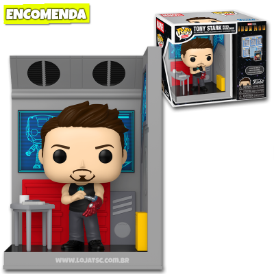 PRÉ-VENDA: Funko Pop! Nooks Marvel - Tony Stark in his Workshop
