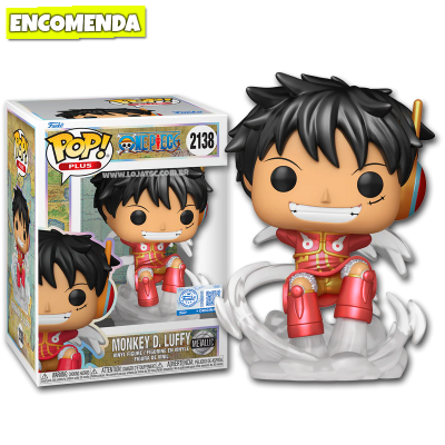 PRÉ-VENDA: Funko Pop! Plus One Piece - Monkey D. Luffy (Egghead Arc) 2138 Metallic