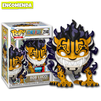 PRÉ-VENDA: Funko Pop! Plus One Piece - Rob Lucci 2140