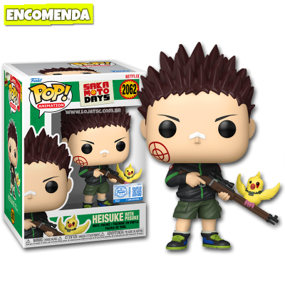 PRÉ-VENDA: Funko Pop! Sakamoto Days - Heisuke with Piisuke 2062