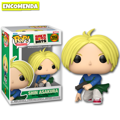 PRÉ-VENDA: Funko Pop! Sakamoto Days - Shin Asakura 2059