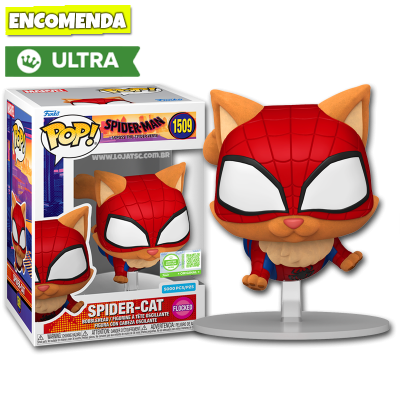 Funko Pop! Spider-Man: Across the Spider-Verse - Spider-Cat 1509 Flocked