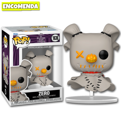 PRÉ-VENDA: Funko Pop! The Nightmare Before Christmas Patchwork - Zero 1636