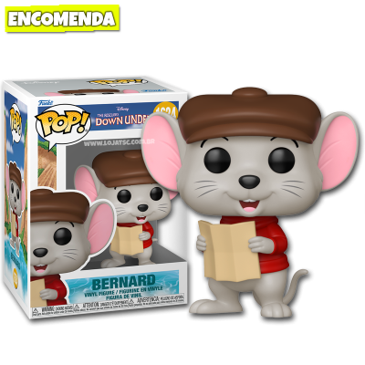 PRÉ-VENDA: Funko Pop! The Rescuers Down Under - Bernard 1624