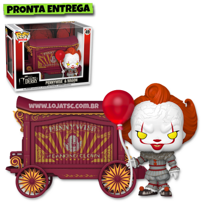 Funko Pop! It Town Welcome to Derry - Pennywise & Wagon 49