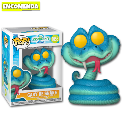 PRÉ-VENDA: Funko Pop! Zootopia 2 - Gary De'Snake 1655