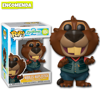 PRÉ-VENDA: Funko Pop! Zootopia 2 - Nibbles Maplestick 1654