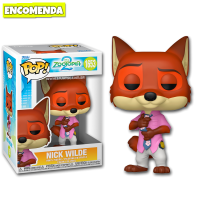 PRÉ-VENDA: Funko Pop! Zootopia 2 - Nick Wilde 1653