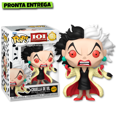 Funko Pop! 101 Dalmatians - Cruella De Vil 1663 CHASE