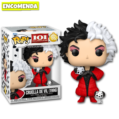 PRÉ-VENDA: Funko Pop! 101 Dalmatians - Cruella De Vil 1662